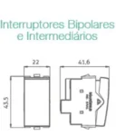 D_NQ_NP_2X_799437-MLB69565555801_052023-F-modulo-interruptor-intermediario-10a-preto-fosco-clean-ebony